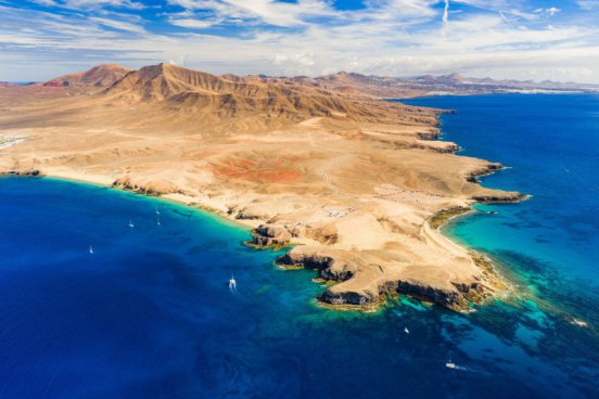Lanzarote zrozené z ohně a vod Atlantiku