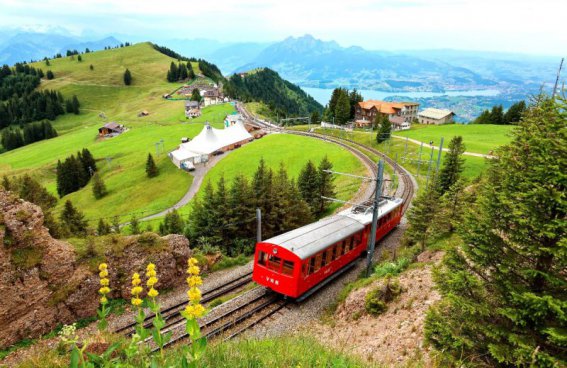 Lehká turistika ve Švýcarsku