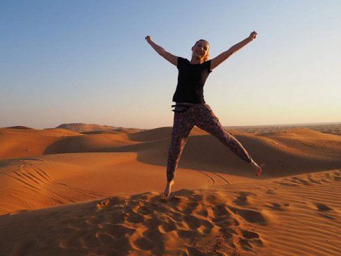 Dámská jízda v Dubaji + PLAVBA V DUBAI MARINA + LET BALÓNEM 