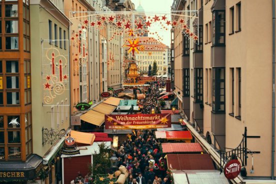 Adventní Drážďany a zámek Moritzburg