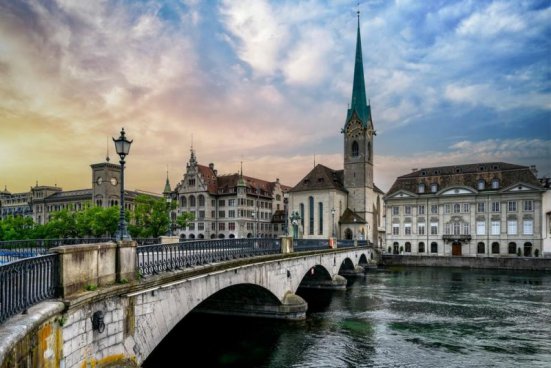 Návštěva Curychu se zastávkou u Rýnských vodopádů