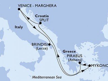 USA, Mexiko, Kajmanské ostrovy, Jamajka, Curacao, Aruba, Bahamy z Miami na lodi MSC Divina, plavba s bonusem