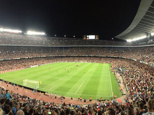 Barcelona a koupání v moři
