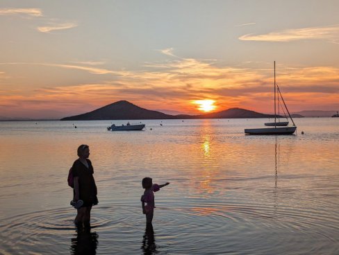 Pilates u laguny Mar Menor