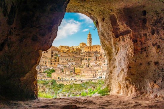 Apulie a skalní město Matera