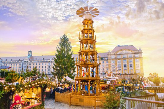Adventní Drážďany a zámek Moritzburg