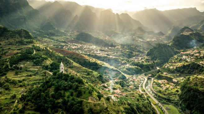 Madeira na Silvestra, odlet z Katovic
